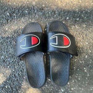 Champion Slides Men’s Size 11 Black – Comfort Sandals